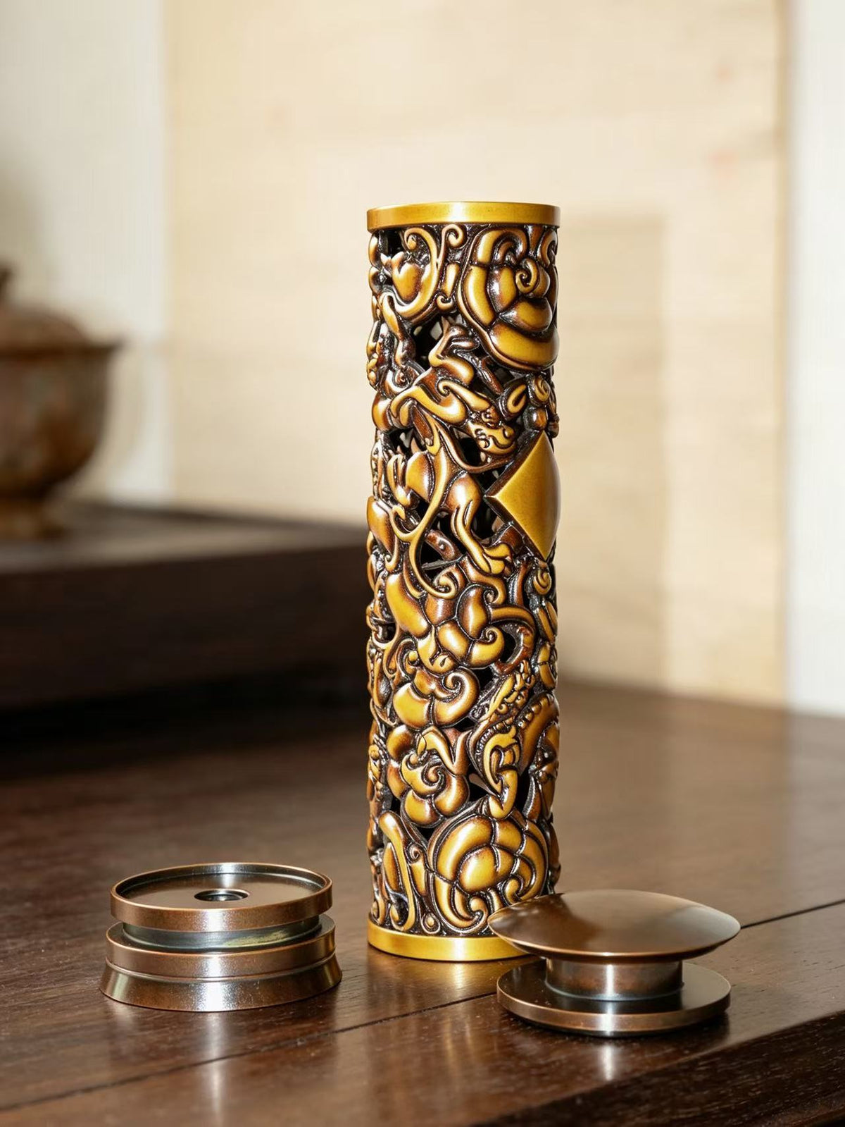 Chi Dragon Ruyi Incense Burner