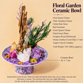 Floral Garden Ceramic Bowl